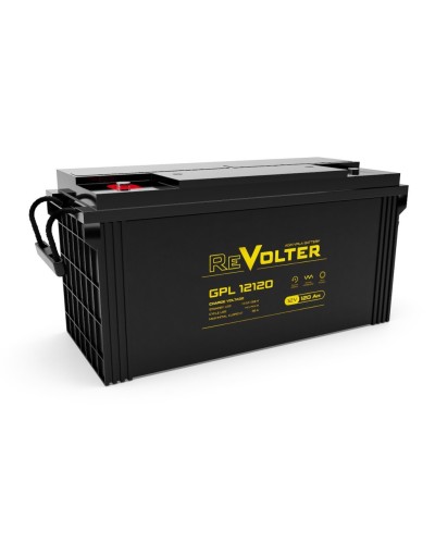 Revolter GPL 12120. Аккумулятор автомобильный герметичный свинцово-кислотный. Revolter в Стерлитамаке