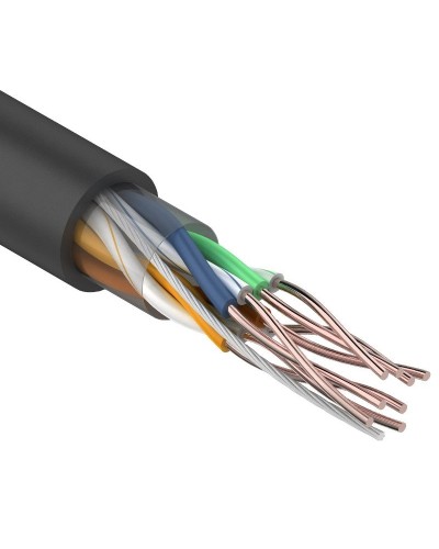 U/UTP 4PR 24AWG CAT5e 305м OUTDOOR REXANT (01-0045). Кабель «витая пара» (LAN) для структурированных систем связи. Rexant в Стерлитамаке