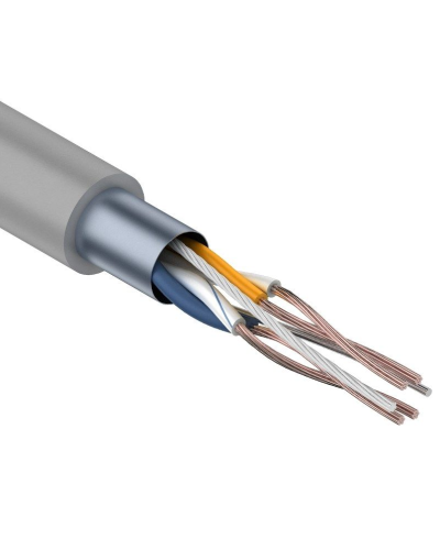 F/UTP, CAT 5e, PVC, 2PR, 24AWG, INDOOR, STRANDED, серый, 305м, REXANT (01-0125). Кабель «витая пара» (LAN) для структурированных систем связи. Rexant в Стерлитамаке
