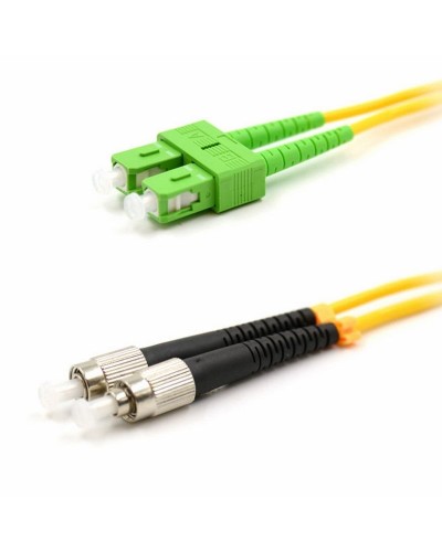Патч-корд оптический переходной (SM), 9/125 (OS2), SC/APC-FC/UPC, (Duplex), PVC, 5м REXANT (50-2857-1): Патч-корд оптический в Стерлитамаке