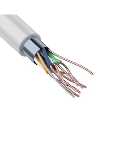F/UTP, CAT 5e, ZH нг(А)-HF, 4PR, 24AWG, INDOOR, SOLID 305 м (01-0169). Кабель «витая пара» (LAN) для структурированных систем связи. Rexant в Стерлитамаке