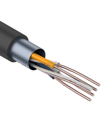 F/UTP, CAT 5e, PE, 2PR, 24AWG, OUTDOOR, SOLID, черный, 305м, REXANT (01-0124). Кабель «витая пара» (LAN) для структурированных систем связи. Rexant в Стерлитамаке