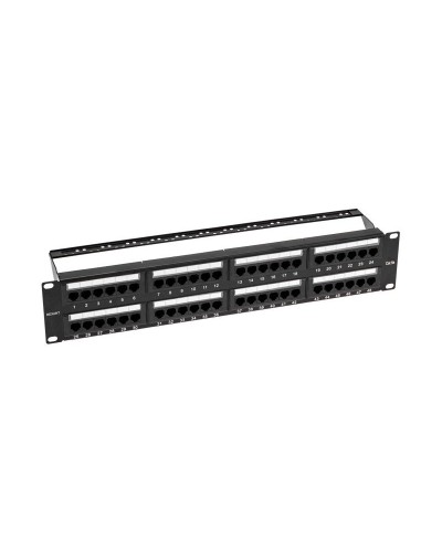 Панель коммутационная с кабельными органайзерами 19", 2U, 48 портов, UTP, RJ-45, CAT 5e REXANT PRO (02-0032): Патч-панель 19" в Стерлитамаке