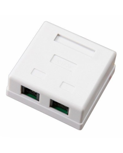 Розетка компьютерная внешняя 2-порта, UTP RJ-45 (8P8C), CAT 5e REXANT (03-0151): Розетка RJ-45 в Стерлитамаке