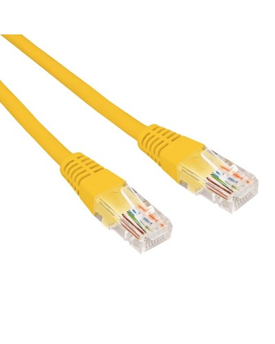 Патч-корд U/UTP CAT 6, RJ45-RJ45, 26AWG, LSZH, желтый, 1м REXANT (02-0295-1). Патч-корд UTP. Rexant в Стерлитамаке