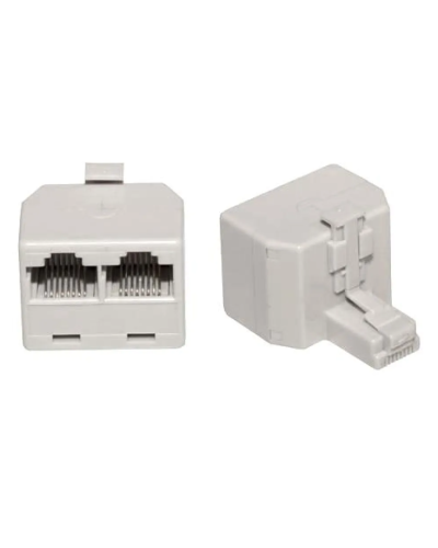Двойник компьютерный UTP RJ-45(8P8C) (штекер - 2 гнезда) REXANT (03-0102): Кабельный соединитель в Стерлитамаке