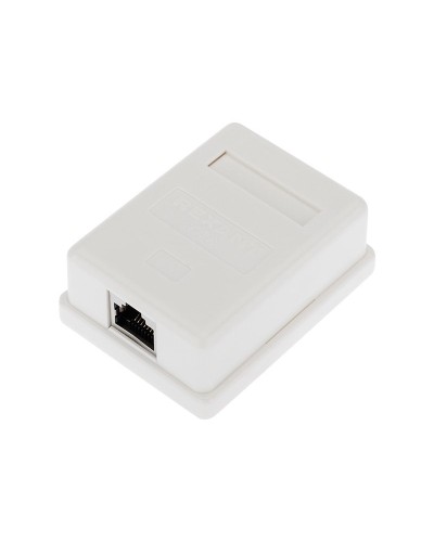 Розетка компьютерная внешняя, 1-порт FTP RJ-45 (8P8C), CAT 6 REXANT (03-0142). Розетка RJ-45. Rexant в Стерлитамаке
