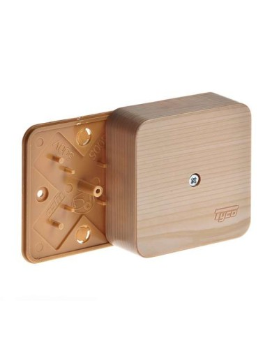 Коробка TYCO ОП 79х79х32мм IP40 сосна (65004-27М). Коробка распределительная. RuVinil в Стерлитамаке