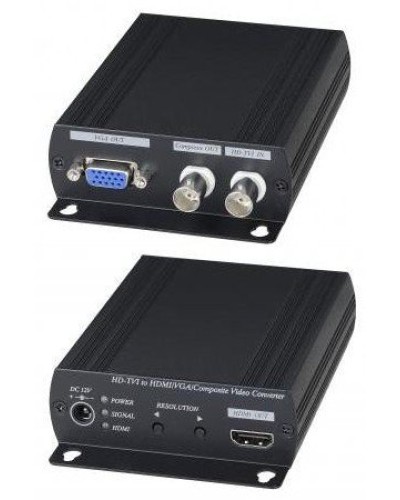 AD001HD4. Преобразователь-разветвитель AHD/HDCVI/HDTVI в HDMI/VGA/CVBS. SC&T в Стерлитамаке