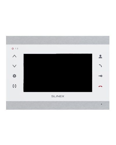 SL-07N Cloud (Silver+White). Монитор домофона цветной с функцией «свободные руки». SLINEX в Стерлитамаке