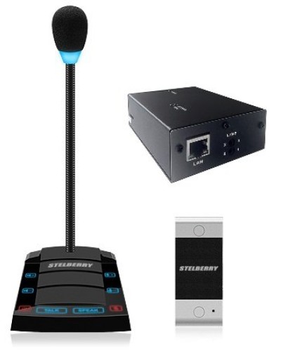 SX-510/1. Устройство переговорное клиент-кассир, дуплексное, с записью переговоров. STELBERRY в Стерлитамаке