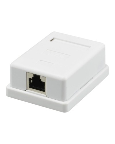 Розетка настенная RJ-45, 8P8C, Cat.5e, 1 порт FTP (10-0354). Компьютерная розетка. SUPRLAN в Стерлитамаке