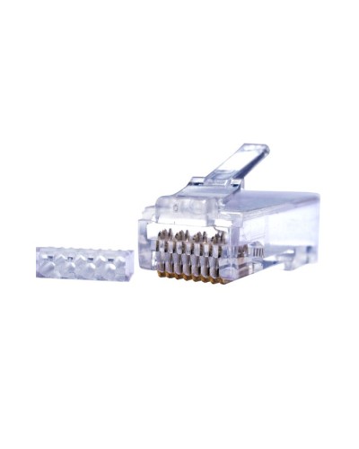Коннекторы 8P8C UTP Cat.6 3U (RJ-45) (100шт) (10-0206). Разъем RJ-45. SUPRLAN в Стерлитамаке