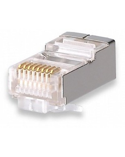 Коннекторы 8P8C FTP Cat.5e 3U (RJ-45) (100шт) (10-0201). Разъем RJ-45. SUPRLAN в Стерлитамаке