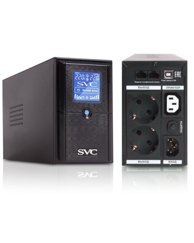 SVC V-600-L-LCD. Источник бесперебойного питания. SVC в Стерлитамаке