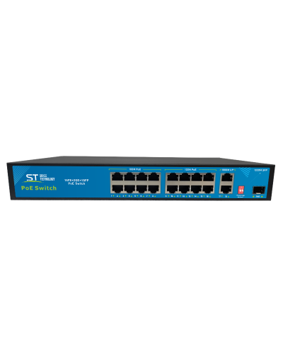 ST-S165POE PRO (версия 2). Сетевой PoE коммутатор. Space Technology в Стерлитамаке