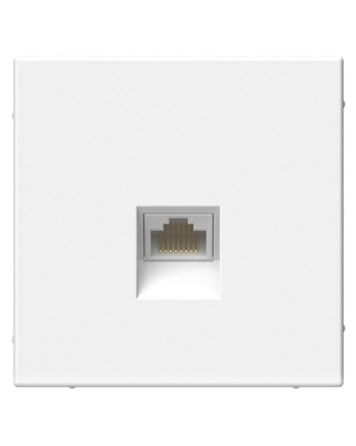 ArtGallery розетка RJ45, кат. 6Е, скрытой установки, механизм, белый (GAL000186). Розетка компьютерная. Systeme Electric в Стерлитамаке