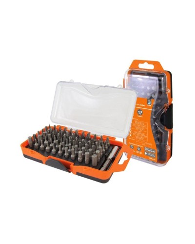 Набор бит №4, 66 бит: SL, PH, PZ, HEX, TORX, SQ,  удлинитель, сталь CR-V «Алмаз» TDM (SQ1019-0104): Набор бит в Стерлитамаке