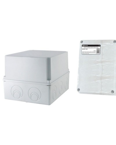 Коробка ОП 240х195х165мм, крышка, IP55, кабельные вводы d28-3шт, d37-2шт (SQ1401-1274). Распаячная коробка. TDM ЕLECTRIC в Стерлитамаке