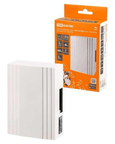 ЗПС-10/2-ЭМ, эл.мех - Ding-Dong, без кнопки, AC 230V (SQ1901-0046). Звонок проводной. TDM ЕLECTRIC в Стерлитамаке