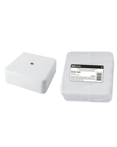 Коробка КР 100х100х44 ОП белая, IP40 (SQ1401-0909). Распаячная коробка. TDM ЕLECTRIC в Стерлитамаке