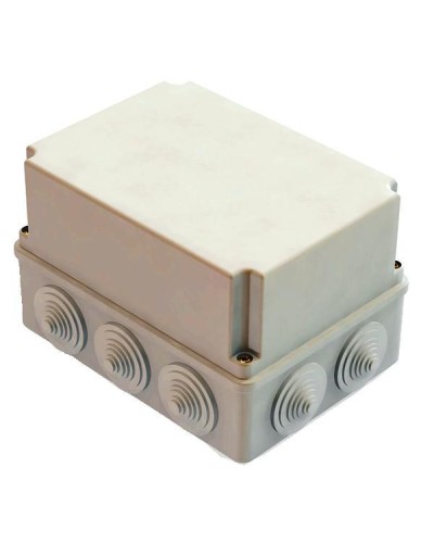 Коробка ОП 190х140х120мм, крышка, IP55, 10 гермовводов (SQ1401-1246). Распаячная коробка. TDM ЕLECTRIC в Стерлитамаке