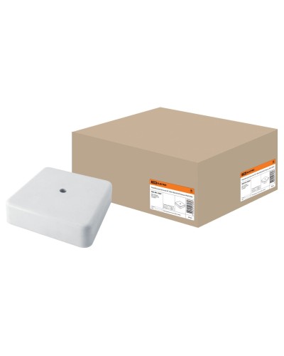 Коробка КР 100х100х29 ОП белая, IP40 (SQ1401-0207). Распаячная коробка. TDM ЕLECTRIC в Стерлитамаке