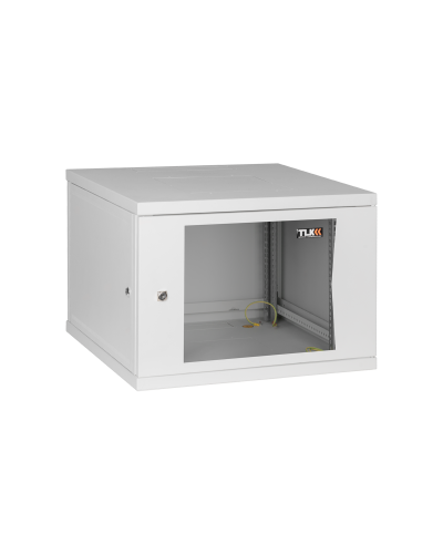 TWI-156045-R-G-GY. Шкаф телекоммуникационный 19 настенный 15U. TLK в Стерлитамаке