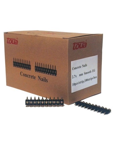 Гвоздь 2.7x30 smooth EG (1000 шт./уп.) (2730smoothEG). Гвозди универсальные. Toua в Стерлитамаке