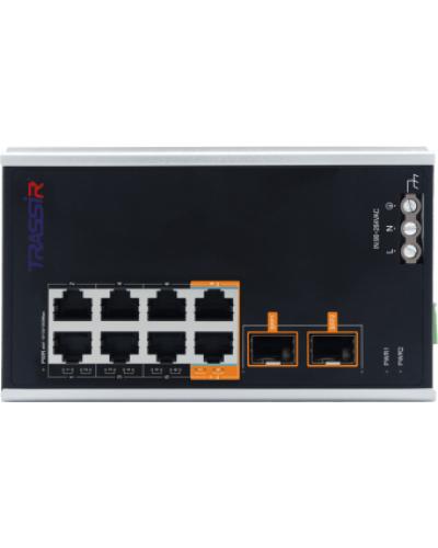TR-NS15102S-130-8POE. Коммутатор с PoE. Trassir в Стерлитамаке
