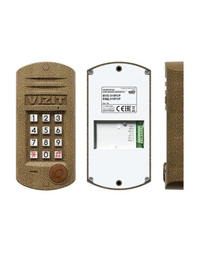БВД-315FCP. Блок вызова домофона. VIZIT в Стерлитамаке