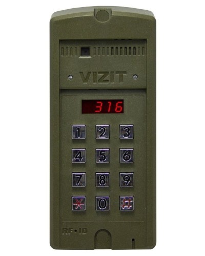 БВД-316F. Вызывная панель аудиодомофона. VIZIT в Стерлитамаке