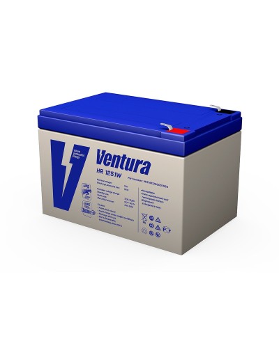 Ventura HR 1251W. Аккумулятор герметичный свинцово-кислотный. Ventura в Стерлитамаке