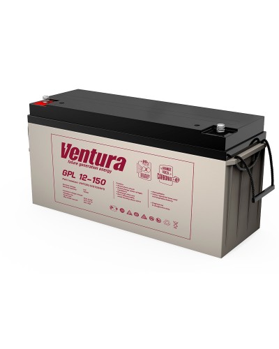 Ventura GPL 12-150. Аккумулятор герметичный свинцово-кислотный. Ventura в Стерлитамаке