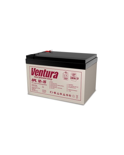 Ventura GPL 12-15. Аккумулятор герметичный свинцово-кислотный. Ventura в Стерлитамаке