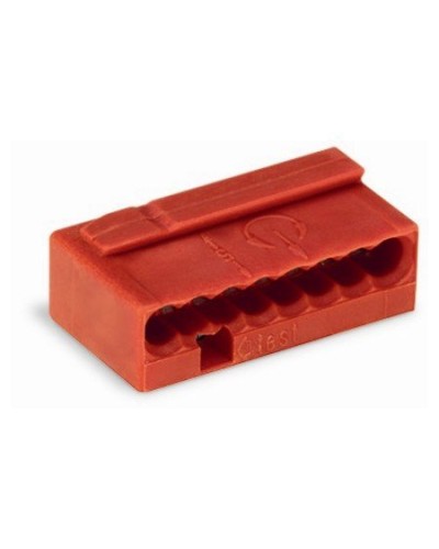 WAGO 243-808 Клемма MICRO 8-проводная красная. Клемма для распределительных коробок. WAGO в Стерлитамаке