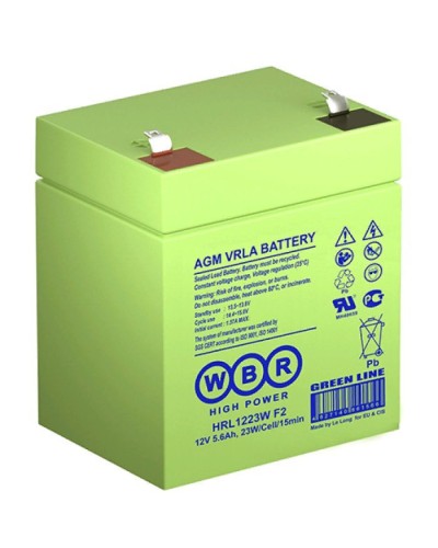 WBR HRL1223W F2. Аккумулятор герметичный свинцово-кислотный. WBR в Стерлитамаке