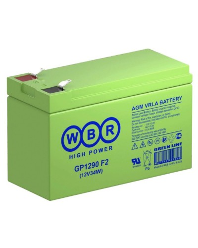 WBR GP1290 F2. Аккумулятор герметичный свинцово-кислотный. WBR в Стерлитамаке