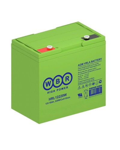 WBR HRL12220W. Аккумулятор герметичный свинцово-кислотный. WBR в Стерлитамаке