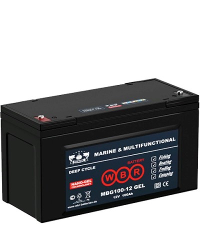 WBR MBG100-12. Аккумулятор герметичный свинцово-кислотный. WBR в Стерлитамаке