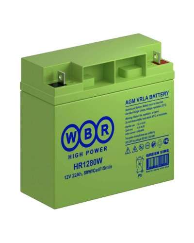 WBR HR1280W. Аккумулятор герметичный свинцово-кислотный. WBR в Стерлитамаке