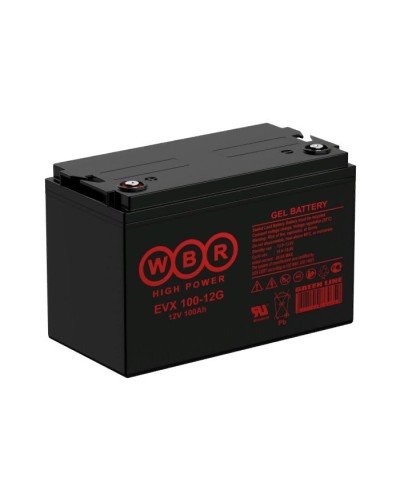 WBR EVX100-12G. Аккумулятор герметичный свинцово-кислотный. WBR в Стерлитамаке