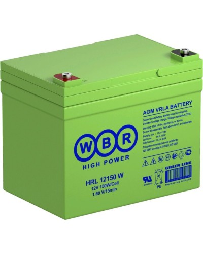 WBR HRL12150W. Аккумулятор герметичный свинцово-кислотный. WBR в Стерлитамаке