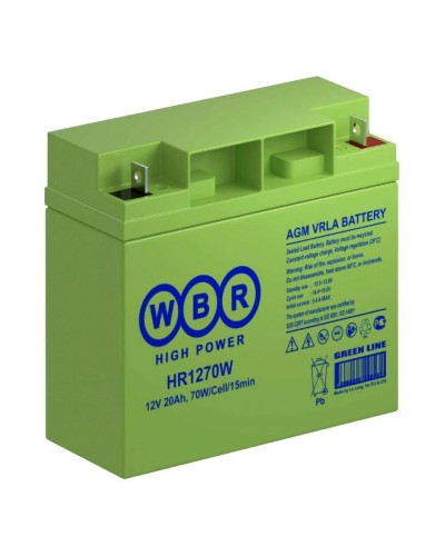 WBR HR1270W. Аккумулятор герметичный свинцово-кислотный. WBR в Стерлитамаке