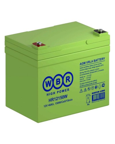 WBR HR12150W. Аккумулятор герметичный свинцово-кислотный. WBR в Стерлитамаке