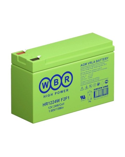 WBR HR1224W F2F1. Аккумулятор герметичный свинцово-кислотный. WBR в Стерлитамаке