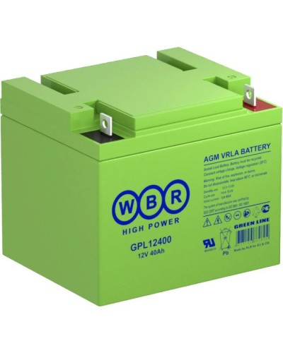 WBR GPL12400. Аккумулятор герметичный свинцово-кислотный. WBR в Стерлитамаке