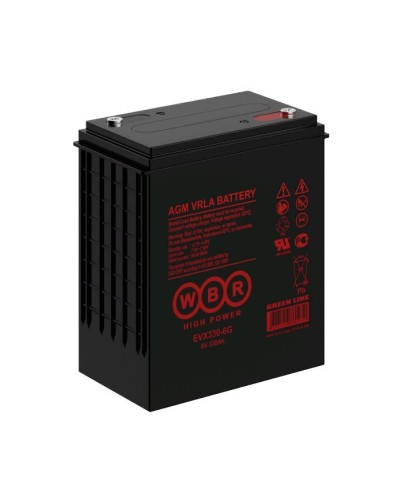 WBR EVX330-6G. Аккумулятор герметичный свинцово-кислотный. WBR в Стерлитамаке