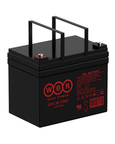 WBR EVX36-12G. Аккумулятор герметичный свинцово-кислотный. WBR в Стерлитамаке