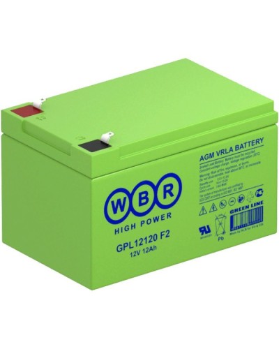 WBR GPL12120 F2. Аккумулятор герметичный свинцово-кислотный. WBR в Стерлитамаке
